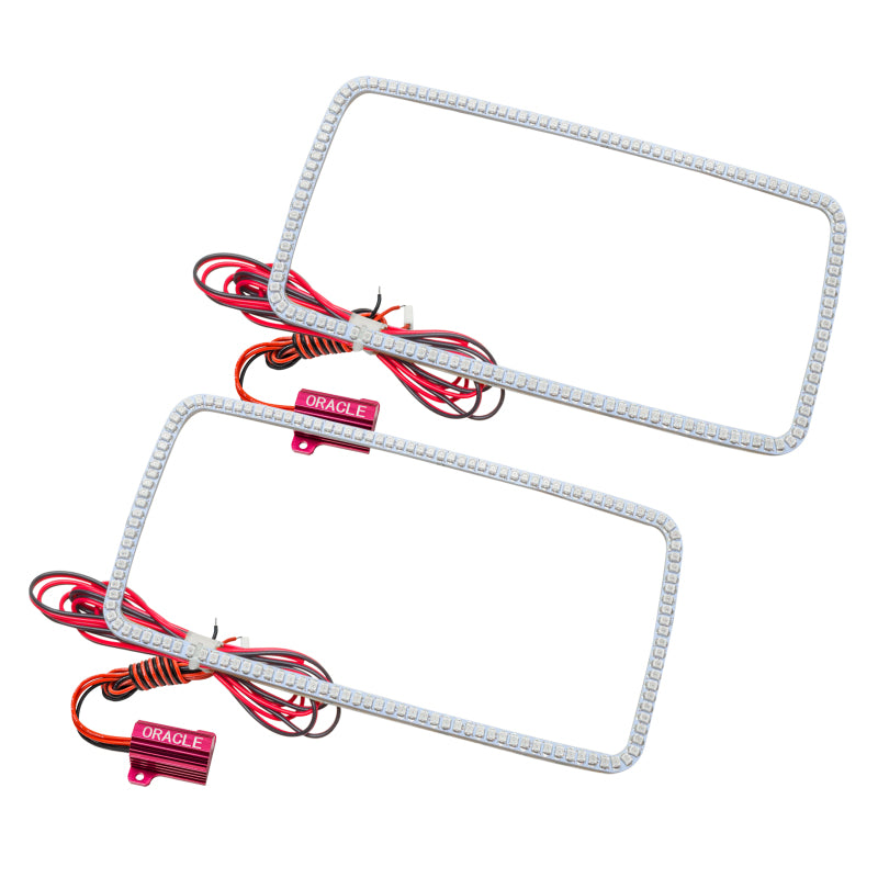 Oracle Chevrolet Silverado 07-13 LED Fog Halo Kit - White Oracle Chevrolet Silverado 07-13 LED Fog Halo Kit - White