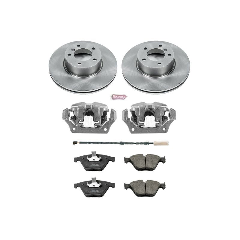 Power Stop 11-12 BMW 328i xDrive Front Autospecialty Brake Kit w/Calipers Power Stop 11-12 BMW 328i xDrive Front Autospecialty Brake Kit w/Calipers