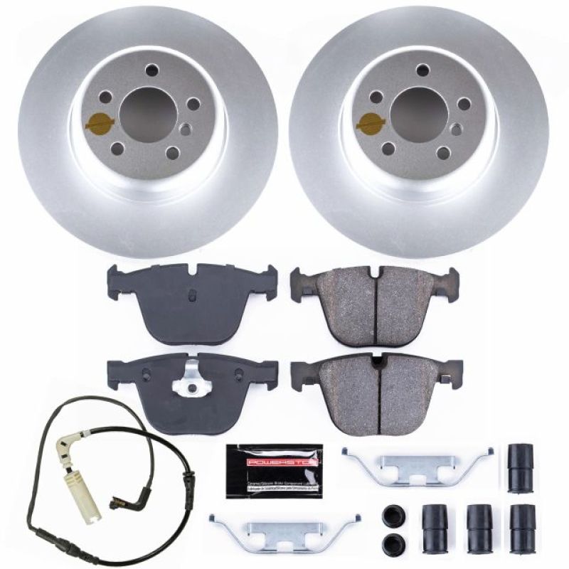 Power Stop 11-15 BMW 740i Rear Z23 Evolution Sport Coated Brake Kit Power Stop 11-15 BMW 740i Rear Z23 Evolution Sport Coated Brake Kit