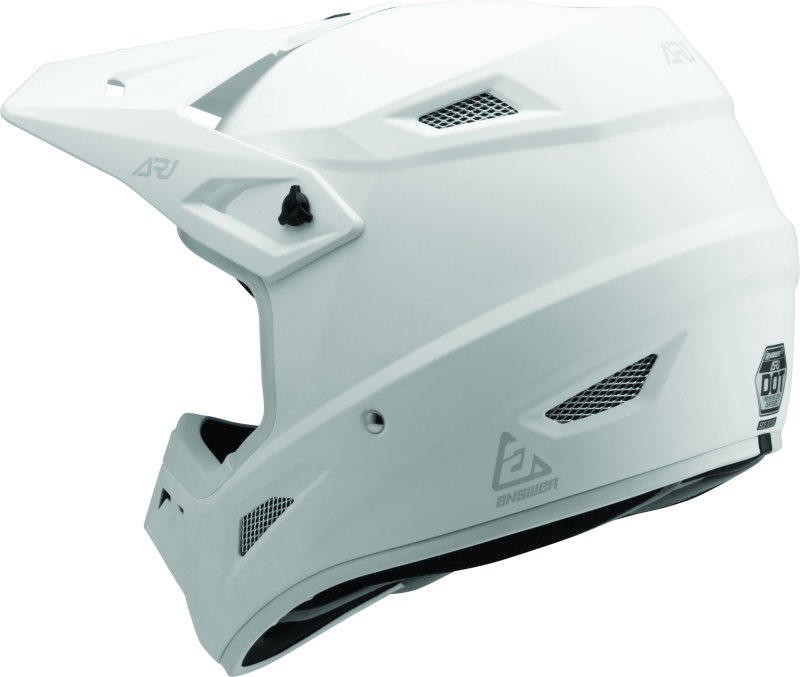 Answer AR1 Solid Helmet White Youth - Small Answer AR1 Solid Helmet White Youth - Small
