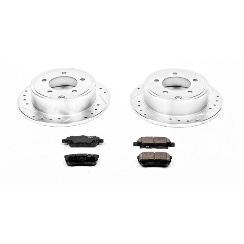 Power Stop 11-14 Chrysler 200 Rear Z23 Evolution Sport Brake Kit Power Stop 11-14 Chrysler 200 Rear Z23 Evolution Sport Brake Kit