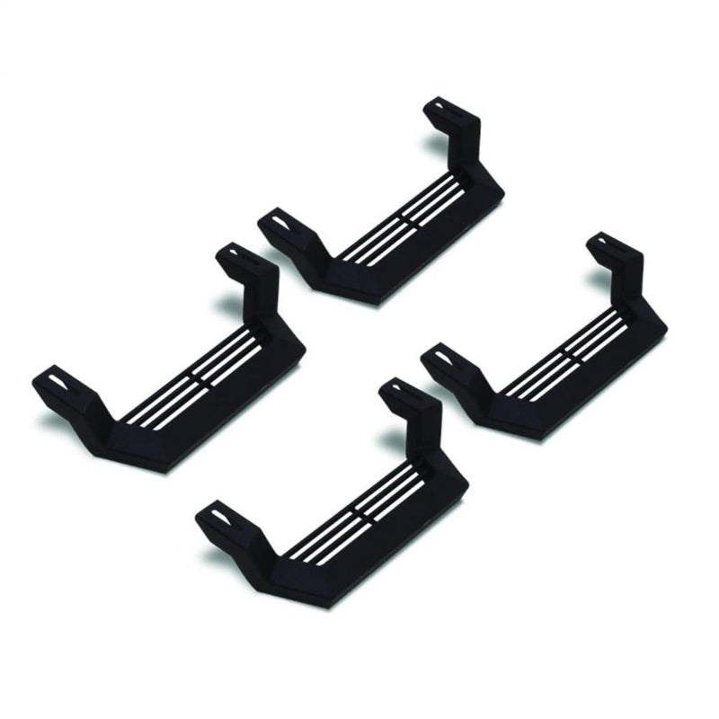 Rampage 1999-2019 Jeep Rock Rail Short Step Universal 4 Piece Set - Black Rampage 1999-2019 Jeep Rock Rail Short Step Universal 4 Piece Set - Black