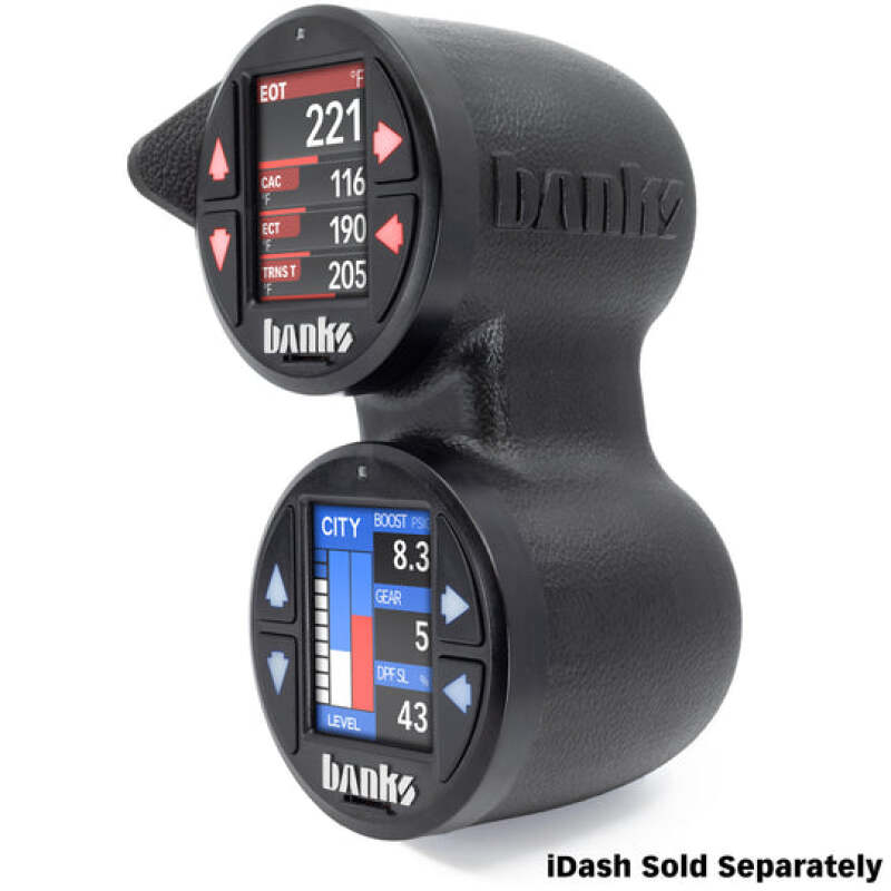 Banks Power 19-21 Chevy/GMC 1500 / 20-23 Chevy/GMC 2500/3500 - iDash Stealth Dual Pod Mount 52mm Banks Power 19-21 Chevy/GMC 1500 / 20-23 Chevy/GMC 2500/3500 - iDash Stealth Dual Pod Mount 52mm