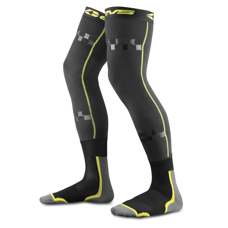 EVS Fusion Sock Combo Black/Hiviz - Youth EVS Fusion Sock Combo Black/Hiviz - Youth