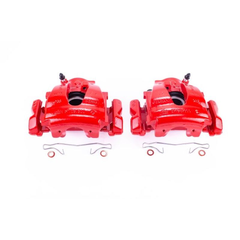Power Stop 04-08 Chrysler Crossfire Front Red Calipers w/Brackets - Pair Power Stop 04-08 Chrysler Crossfire Front Red Calipers w/Brackets - Pair