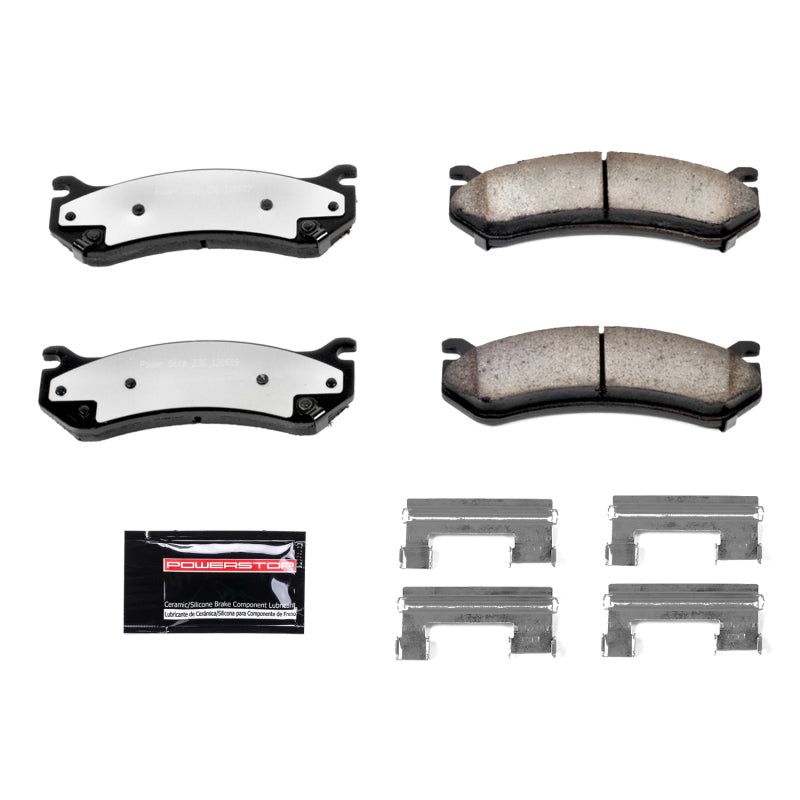 Power Stop 02-06 Cadillac Escalade Front or Rear Z36 Truck & Tow Brake Pads w/Hardware Power Stop 02-06 Cadillac Escalade Front or Rear Z36 Truck & Tow Brake Pads w/Hardware