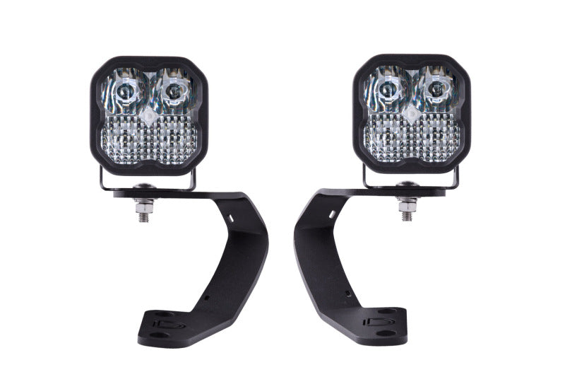 Diode Dynamics 10-21 Toyota 4Runner SS3 LED Ditch Light Kit Sport - White Combo Diode Dynamics 10-21 Toyota 4Runner SS3 LED Ditch Light Kit Sport - White Combo