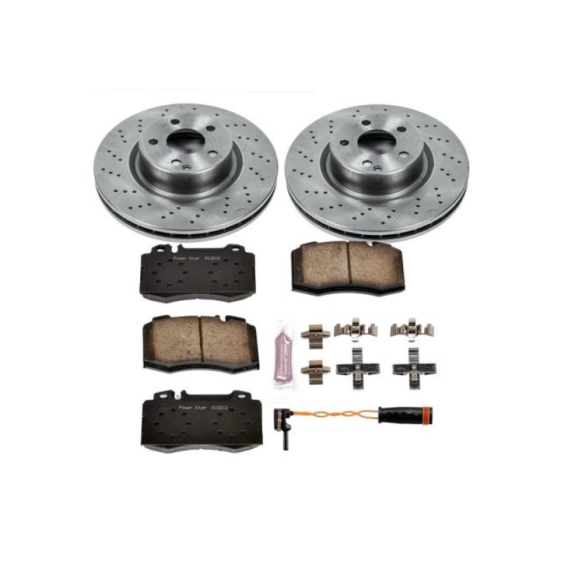 Power Stop 00-03 Mercedes-Benz CL500 Front Autospecialty Brake Kit Power Stop 00-03 Mercedes-Benz CL500 Front Autospecialty Brake Kit