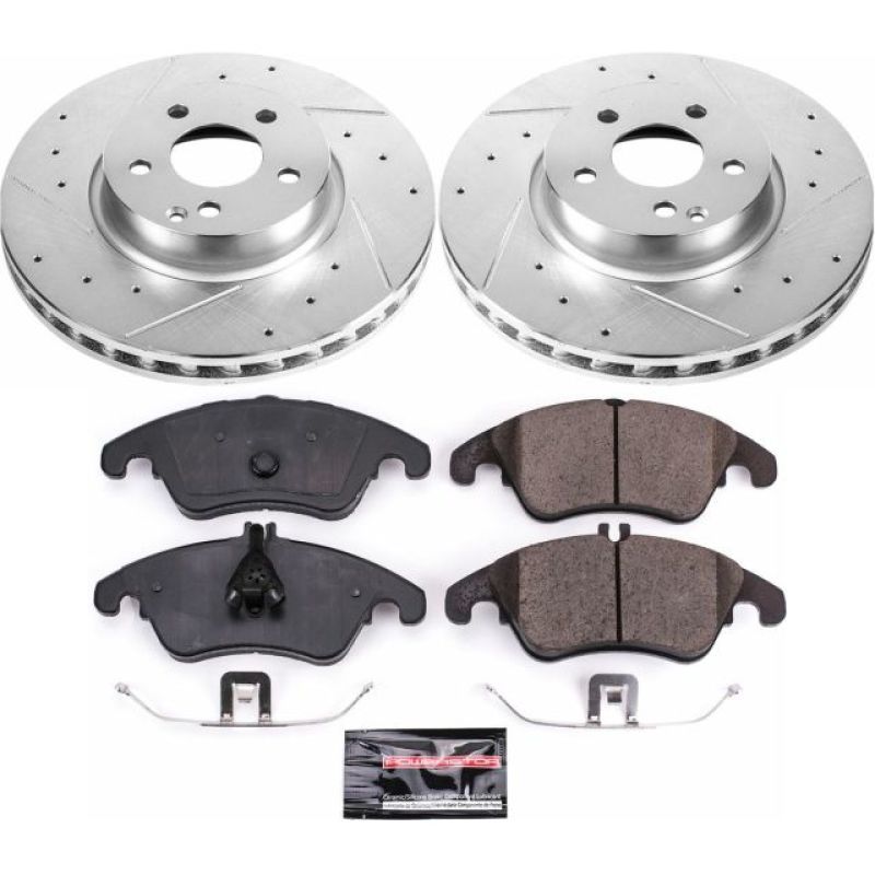 Power Stop 13-14 Mercedes-Benz C300 Front Z23 Evolution Sport Brake Kit Power Stop 13-14 Mercedes-Benz C300 Front Z23 Evolution Sport Brake Kit