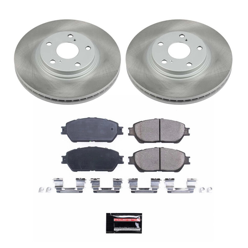 Power Stop 04-06 Lexus ES330 Front Semi-Coated Rotor Kit Power Stop 04-06 Lexus ES330 Front Semi-Coated Rotor Kit