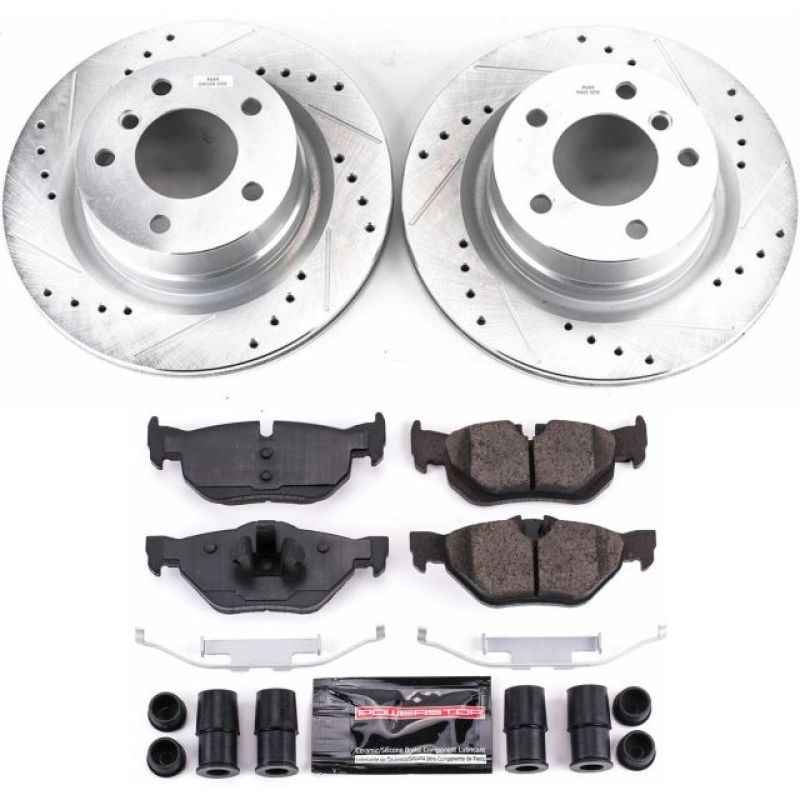 Power Stop 08-10 BMW 128i Rear Z23 Evolution Sport Brake Kit Power Stop 08-10 BMW 128i Rear Z23 Evolution Sport Brake Kit