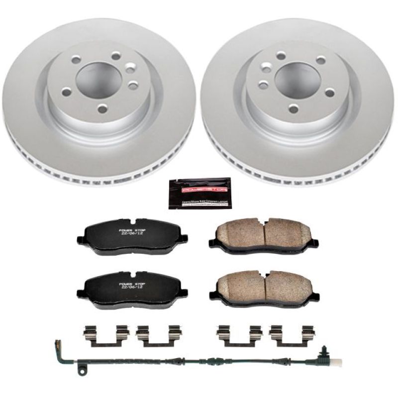 Power Stop 06-09 Land Rover Range Rover Sport Front Z23 Evolution Sport Coated Brake Kit Power Stop 06-09 Land Rover Range Rover Sport Front Z23 Evolution Sport Coated Brake Kit
