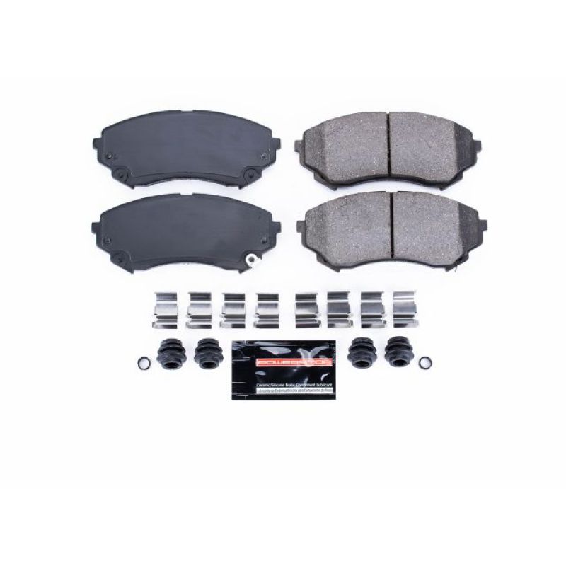 Power Stop 08-14 Cadillac CTS Front Z23 Evolution Sport Brake Pads w/Hardware Power Stop 08-14 Cadillac CTS Front Z23 Evolution Sport Brake Pads w/Hardware