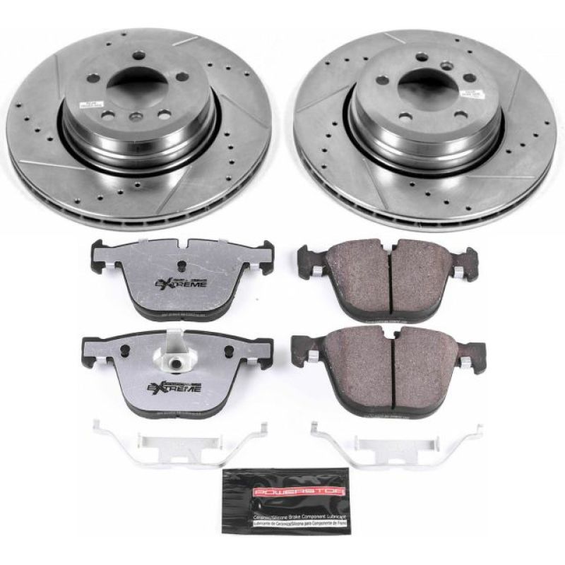 Power Stop 06-08 BMW 750i Rear Z26 Street Warrior Brake Kit Power Stop 06-08 BMW 750i Rear Z26 Street Warrior Brake Kit