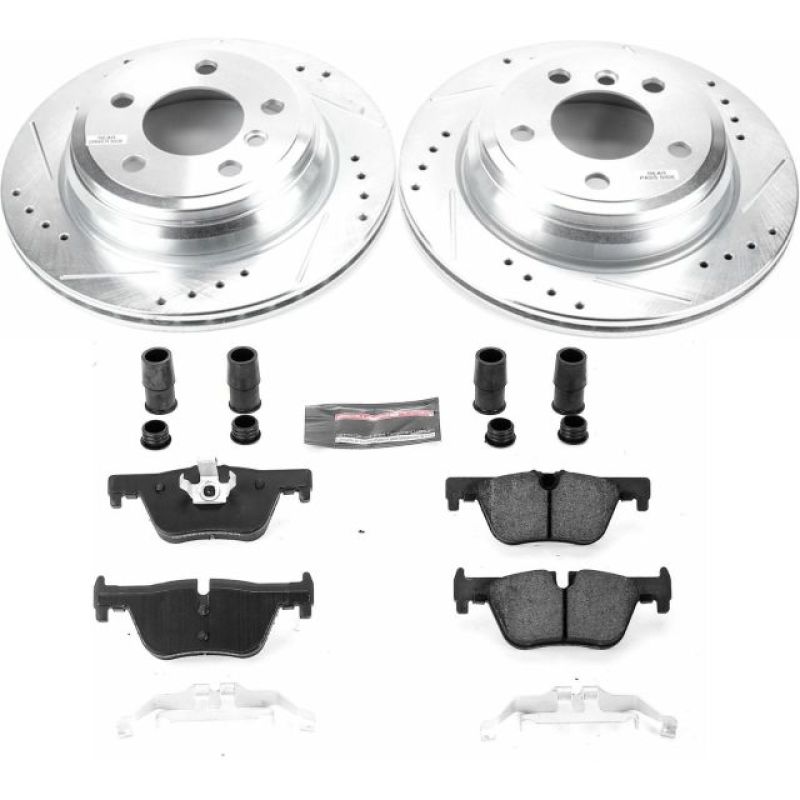 Power Stop 13-18 BMW 320i xDrive Rear Z23 Evolution Sport Brake Kit Power Stop 13-18 BMW 320i xDrive Rear Z23 Evolution Sport Brake Kit