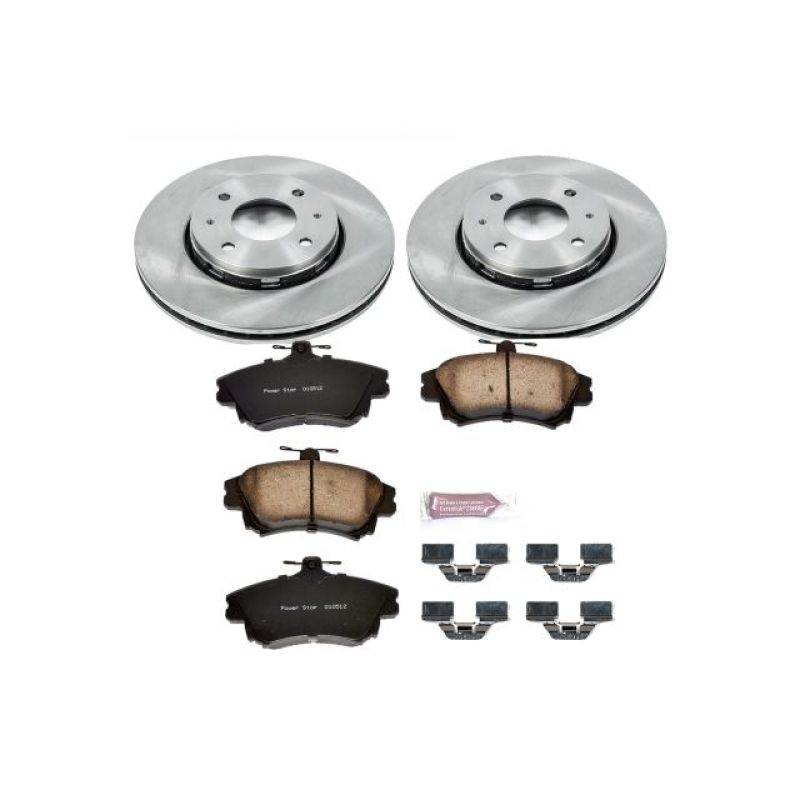 Power Stop 00-04 Volvo S40 Front Autospecialty Brake Kit Power Stop 00-04 Volvo S40 Front Autospecialty Brake Kit