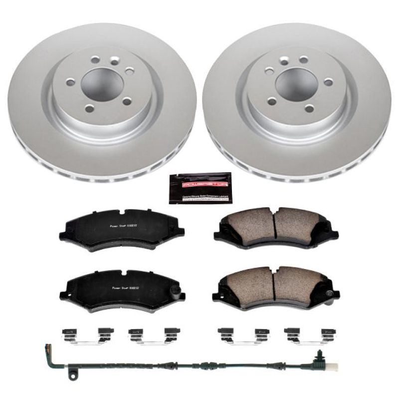 Power Stop 10-13 Land Rover Range Rover Sport Front Z23 Evolution Sport Coated Brake Kit Power Stop 10-13 Land Rover Range Rover Sport Front Z23 Evolution Sport Coated Brake Kit