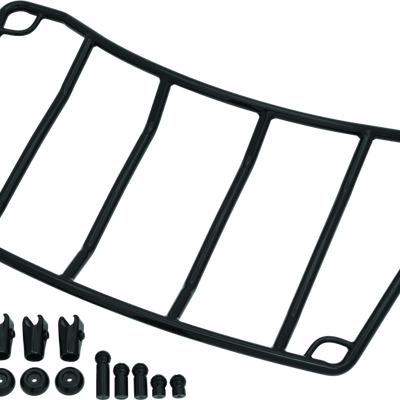 Kuryakyn Trunk Luggage Rack Adjustable Gloss Black