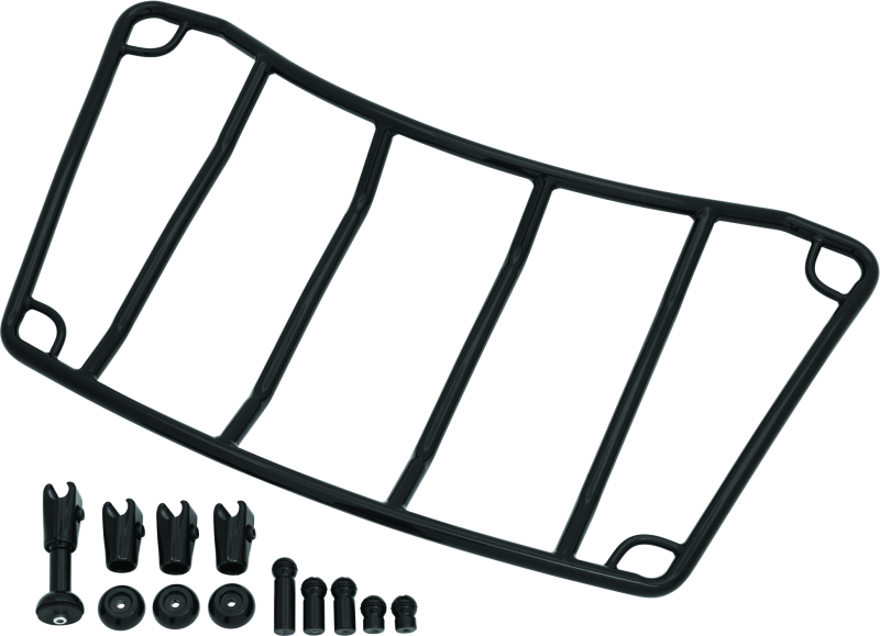 Kuryakyn Trunk Luggage Rack Adjustable Gloss Black Kuryakyn Trunk Luggage Rack Adjustable Gloss Black