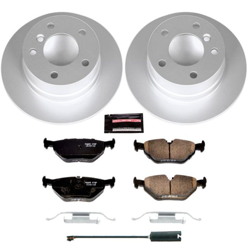 Power Stop 96-02 BMW Z3 Rear Z23 Evolution Sport Coated Brake Kit Power Stop 96-02 BMW Z3 Rear Z23 Evolution Sport Coated Brake Kit