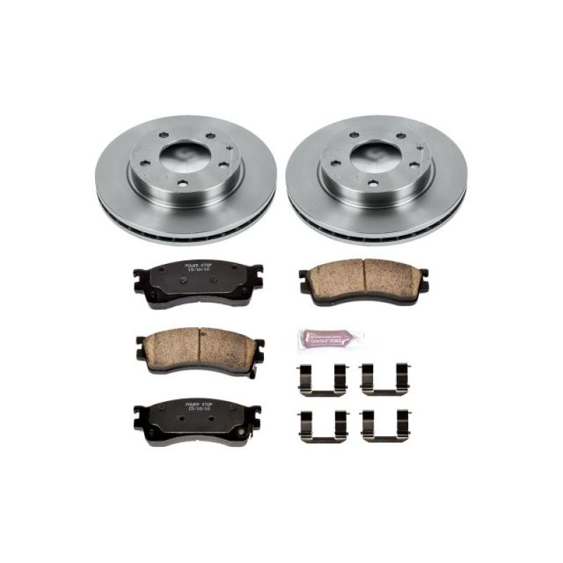 Power Stop 01-03 Mazda Protege Front Autospecialty Brake Kit Power Stop 01-03 Mazda Protege Front Autospecialty Brake Kit