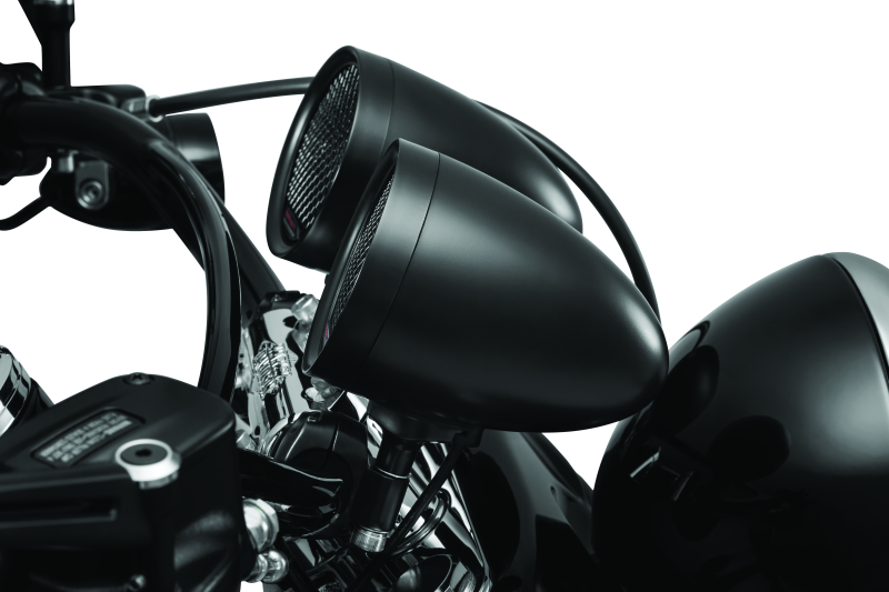 Kuryakyn Road Thunder Speaker Pods Bluetooth Audio Controller Black Kuryakyn Road Thunder Speaker Pods Bluetooth Audio Controller Black