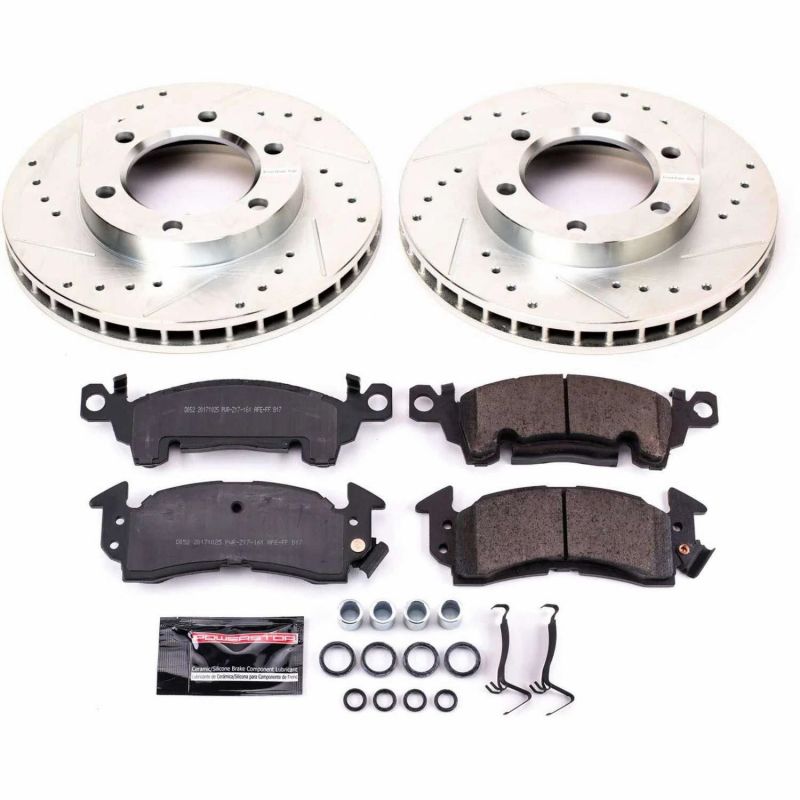 Power Stop 71-74 Chevrolet Blazer Front Z23 Evolution Sport Brake Kit Power Stop 71-74 Chevrolet Blazer Front Z23 Evolution Sport Brake Kit