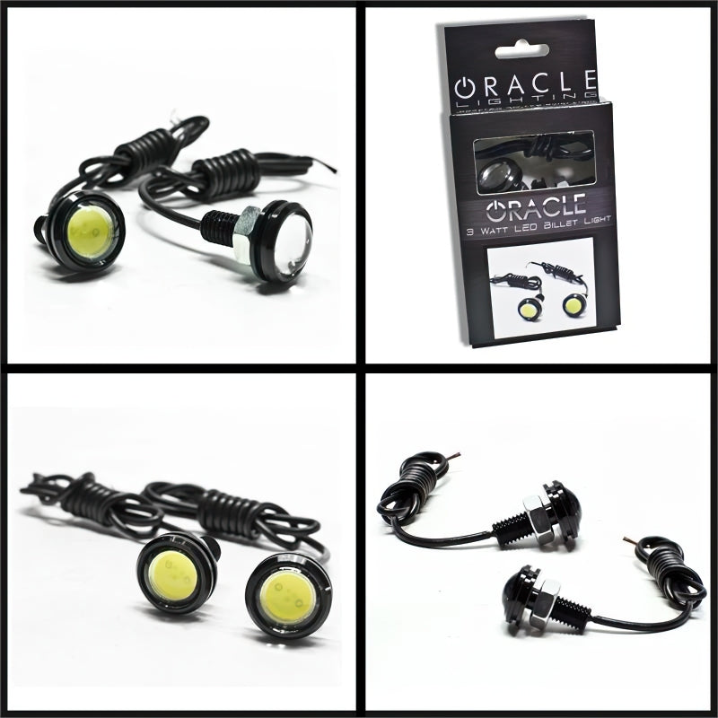 Oracle 3W Universal Cree LED Billet Light - Blue SEE WARRANTY Oracle 3W Universal Cree LED Billet Light - Blue SEE WARRANTY