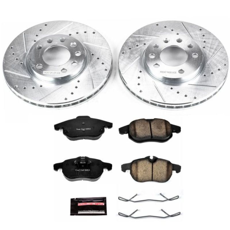 Power Stop 03-11 Saab 9-3 Front Z23 Evolution Sport Brake Kit Power Stop 03-11 Saab 9-3 Front Z23 Evolution Sport Brake Kit