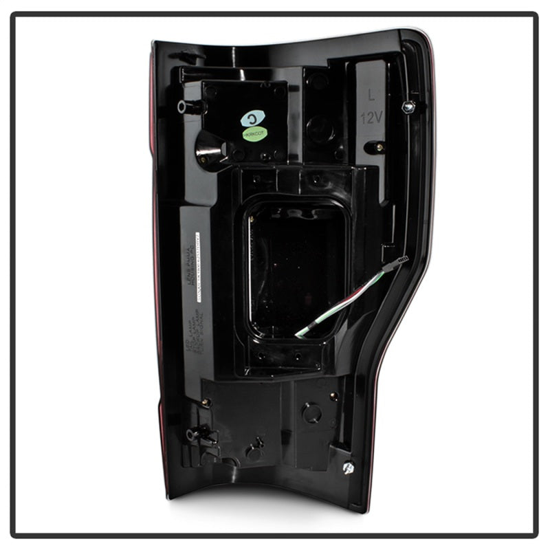 Spyder 17-18 Ford F-250 SD (w/Blind Spot Sens) LED Only Tail Lights - Red Clr (ALT-YD-FS17BS-LED-RC) Spyder 17-18 Ford F-250 SD (w/Blind Spot Sens) LED Only Tail Lights - Red Clr (ALT-YD-FS17BS-LED-RC)