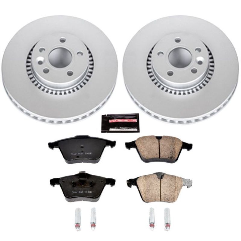 Power Stop 15-18 Volvo S60 Front Z23 Evolution Sport Coated Brake Kit Power Stop 15-18 Volvo S60 Front Z23 Evolution Sport Coated Brake Kit
