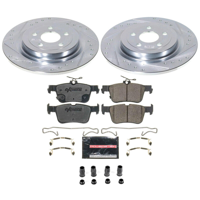 Power Stop 21-23 Ford Mustang Mach-E Rear Z26 Street Brake Kit Power Stop 21-23 Ford Mustang Mach-E Rear Z26 Street Brake Kit