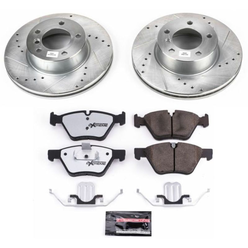 Power Stop 2006 BMW 325xi Front Z26 Street Warrior Brake Kit Power Stop 2006 BMW 325xi Front Z26 Street Warrior Brake Kit