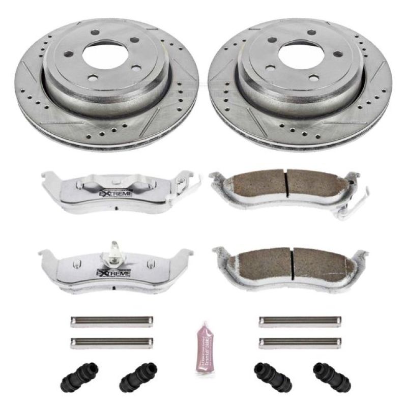 Power Stop 03-11 Ford Crown Victoria Rear Z26 Street Warrior Brake Kit Power Stop 03-11 Ford Crown Victoria Rear Z26 Street Warrior Brake Kit