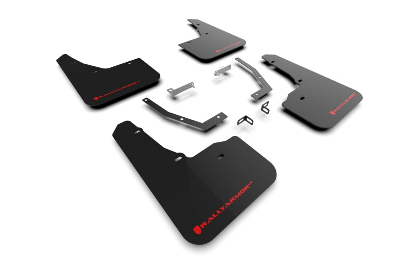 Rally Armor 2025 Subaru Forester Black UR Mud Flap w/Red Logo Rally Armor 2025 Subaru Forester Black UR Mud Flap w/Red Logo