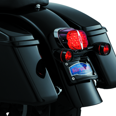 Kuryakyn Bullet Light Rear Turn Signal Bar Gloss Black