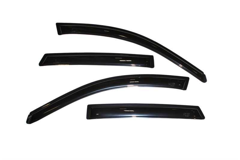 AVS 03-08 Pontiac Vibe Ventvisor Outside Mount Window Deflectors 4pc - Smoke AVS 03-08 Pontiac Vibe Ventvisor Outside Mount Window Deflectors 4pc - Smoke