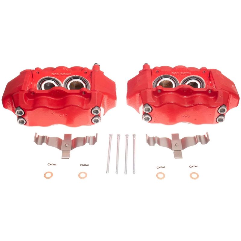 Power Stop 09-14 Hyundai Genesis Front Red Calipers w/o Brackets - Pair Power Stop 09-14 Hyundai Genesis Front Red Calipers w/o Brackets - Pair
