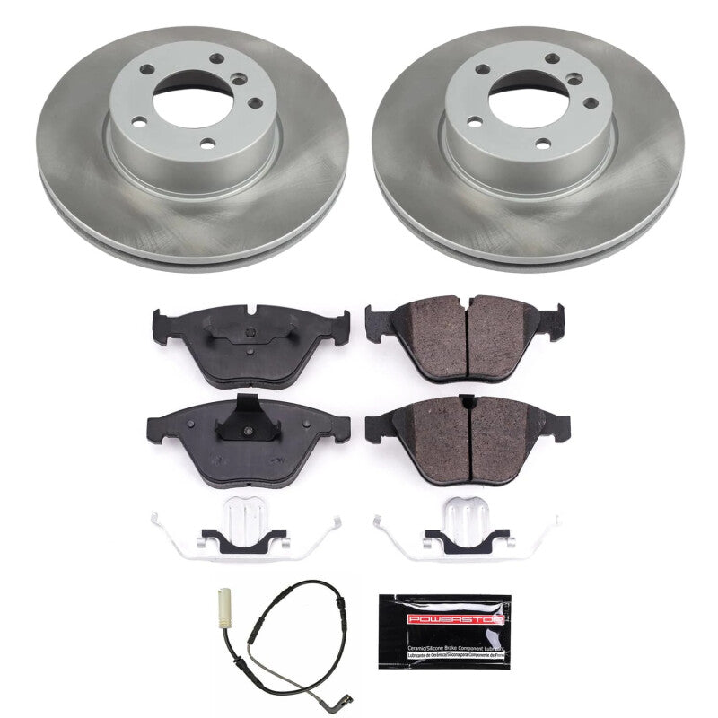 Power Stop 2008 BMW 328xi Front Semi-Coated Rotor Kit Power Stop 2008 BMW 328xi Front Semi-Coated Rotor Kit