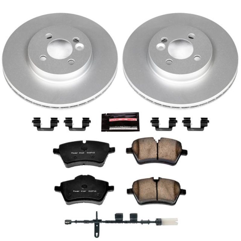 Power Stop 11-16 Mini Cooper Front Z23 Evolution Sport Coated Brake Kit Power Stop 11-16 Mini Cooper Front Z23 Evolution Sport Coated Brake Kit