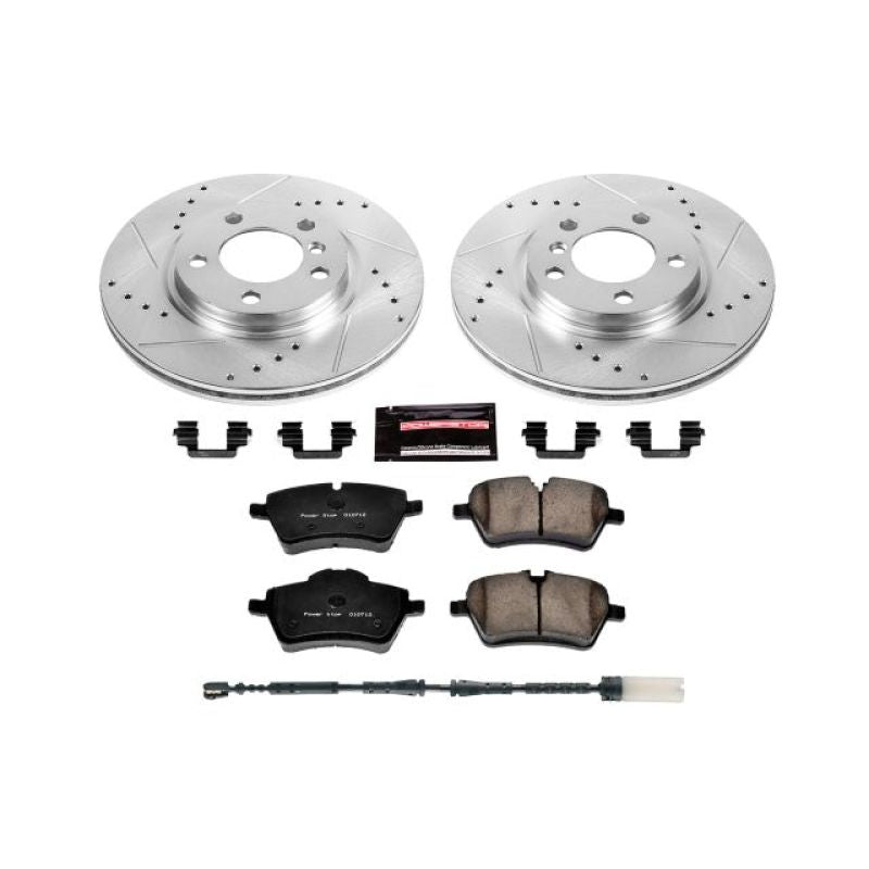 Power Stop 11-16 Mini Cooper Countryman Front Z23 Evolution Sport Brake Kit Power Stop 11-16 Mini Cooper Countryman Front Z23 Evolution Sport Brake Kit