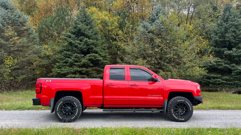Fishbone Offroad 07-18 Chevrolet Silverado 1500/2500/3500 Double Cab Oval Side Steps -Black Textured Fishbone Offroad 07-18 Chevrolet Silverado 1500/2500/3500 Double Cab Oval Side Steps -Black Textured