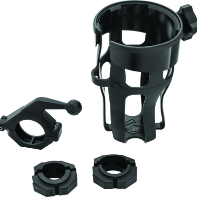 Kuryakyn Reflex Drink Holder With Bar Mount Universal Black