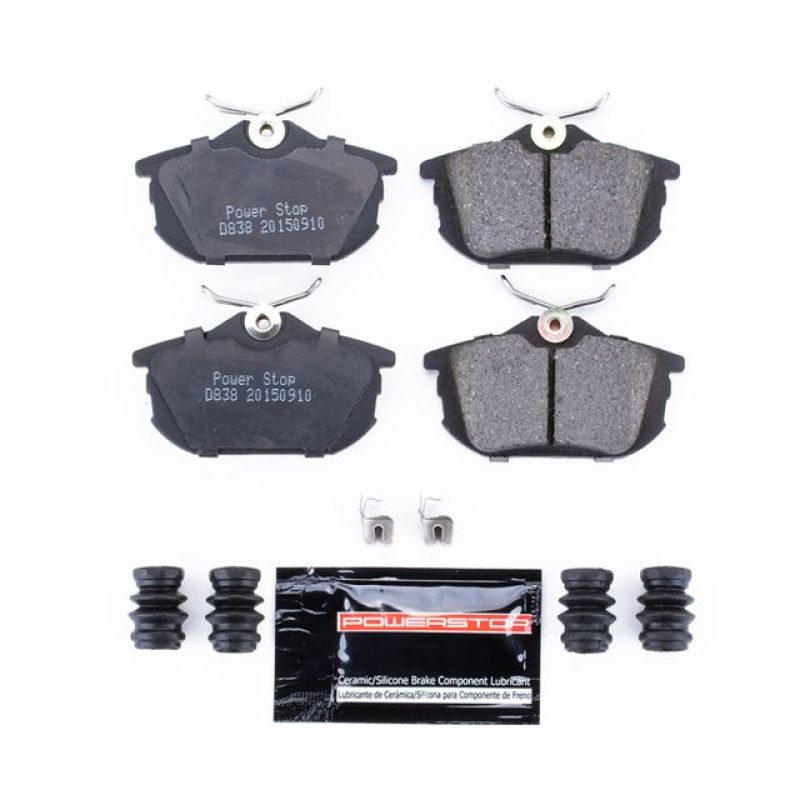 Power Stop 00-04 Volvo S40 Rear Z23 Evolution Sport Brake Pads w/Hardware Power Stop 00-04 Volvo S40 Rear Z23 Evolution Sport Brake Pads w/Hardware
