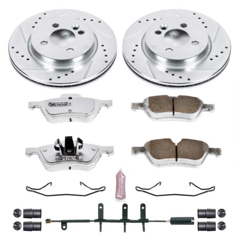 Power Stop 07-08 Mini Cooper Front Z26 Street Warrior Brake Kit Power Stop 07-08 Mini Cooper Front Z26 Street Warrior Brake Kit