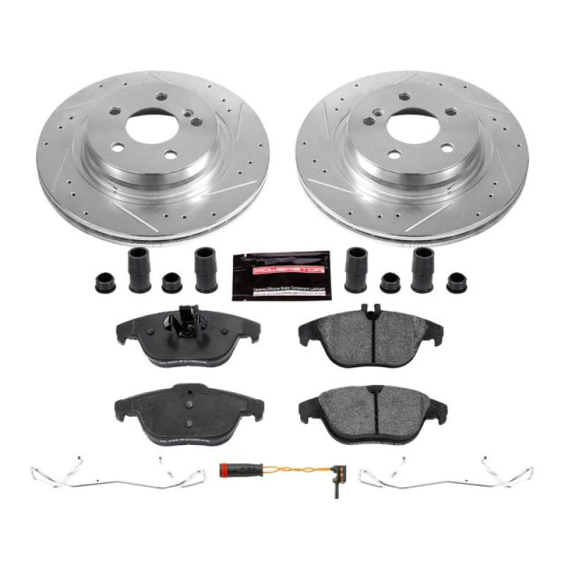 Power Stop 12-15 Mercedes-Benz C250 Rear Z23 Evolution Sport Brake Kit Power Stop 12-15 Mercedes-Benz C250 Rear Z23 Evolution Sport Brake Kit