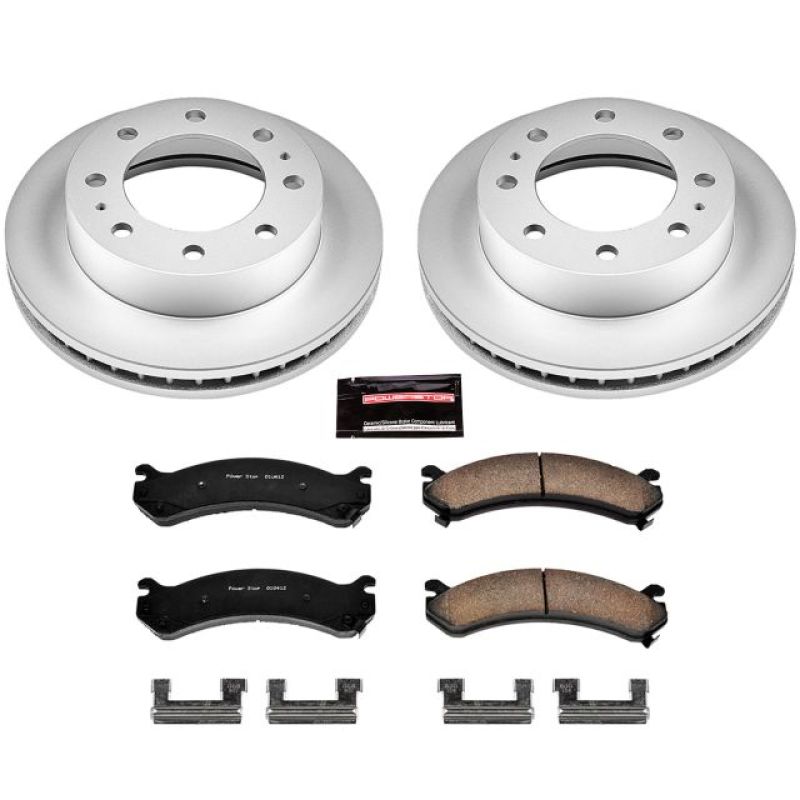 Power Stop 02-04 Chevrolet Avalanche 2500 Front Z17 Evolution Geomet Coated Brake Kit Power Stop 02-04 Chevrolet Avalanche 2500 Front Z17 Evolution Geomet Coated Brake Kit