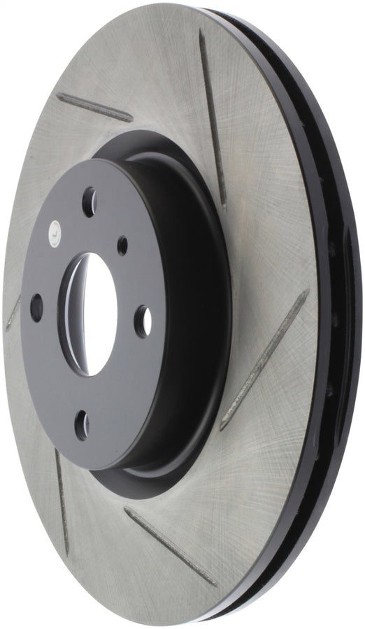 StopTech 16-18 Mazda Miata MX-5 Sport Slotted Front Left Rotor StopTech 16-18 Mazda Miata MX-5 Sport Slotted Front Left Rotor