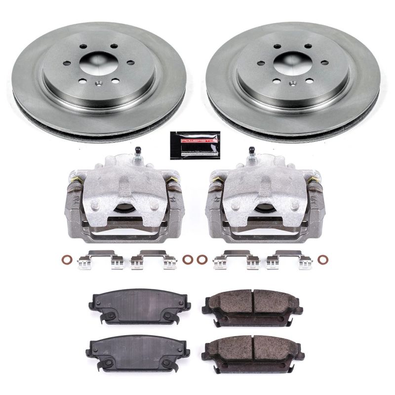 Power Stop 04-09 Cadillac SRX Rear Autospecialty Brake Kit w/Calipers Power Stop 04-09 Cadillac SRX Rear Autospecialty Brake Kit w/Calipers