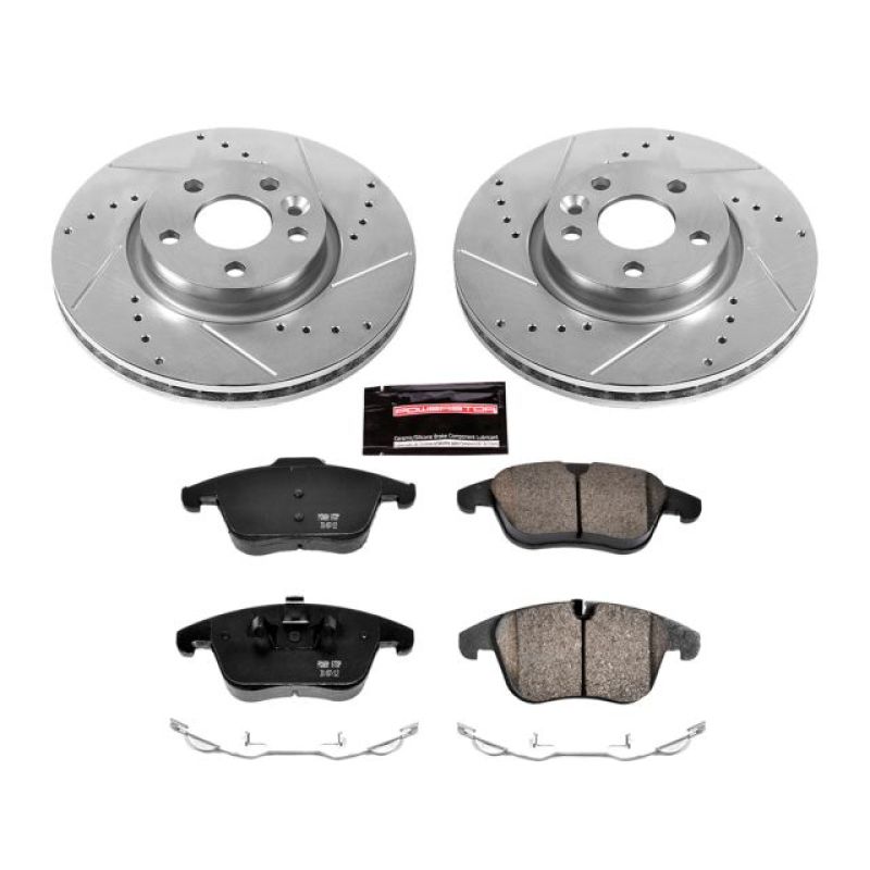 Power Stop 11-14 Volvo S60 Front Z23 Evolution Sport Brake Kit Power Stop 11-14 Volvo S60 Front Z23 Evolution Sport Brake Kit